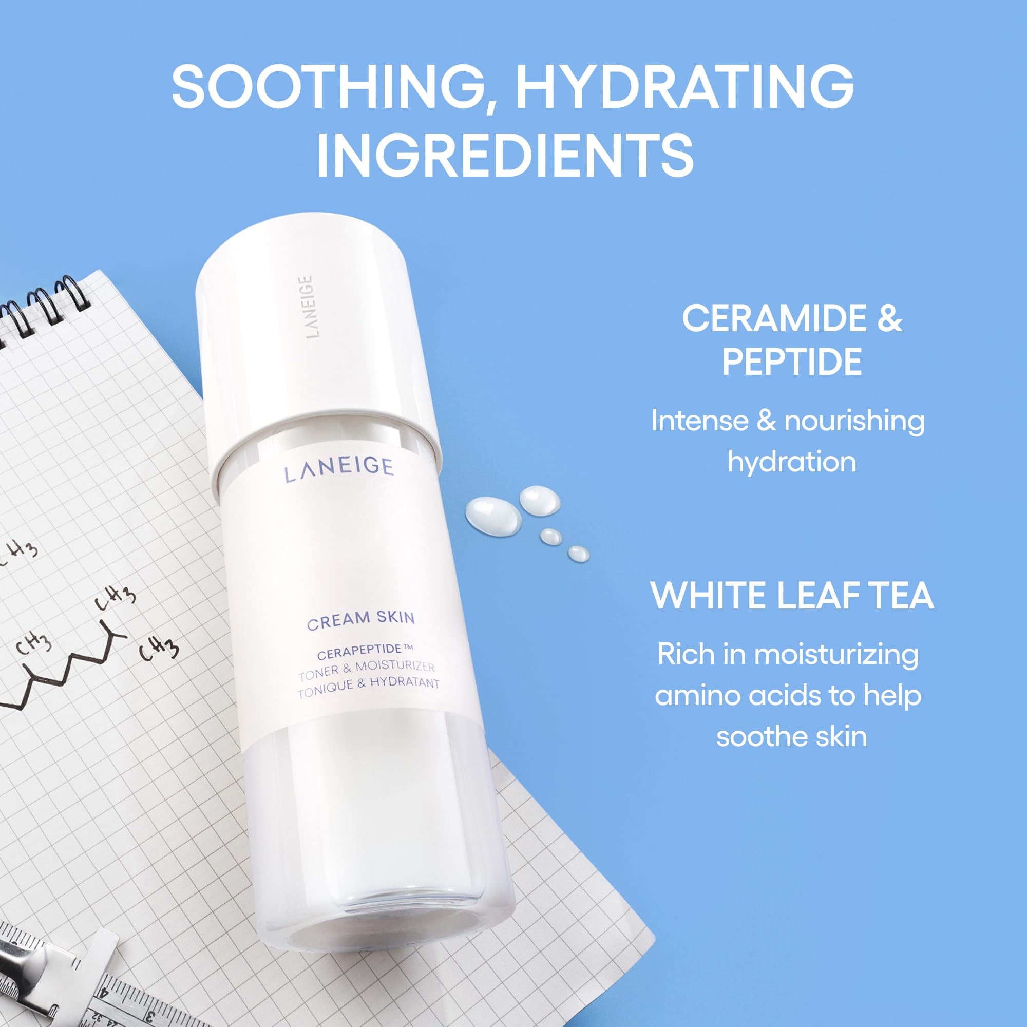 LANEIGE té de hoja blanca suavizante para la piel