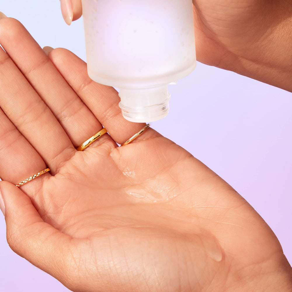 Using LANEIGE Water Bank toner with a cotton pad for application