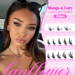 LANFLOWER 12-20mm lash length range allows versatile styling options.