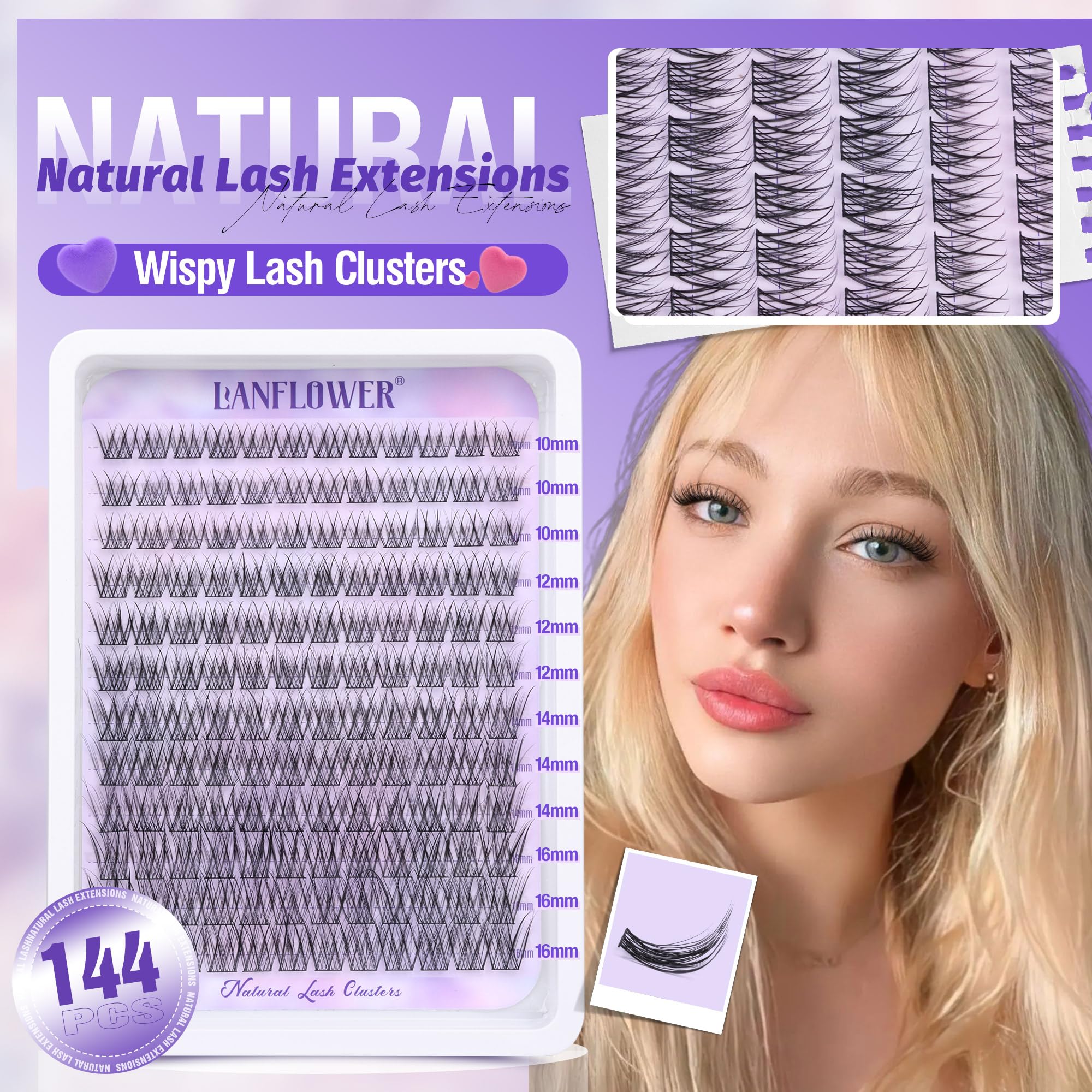 Lanflower 2-in-1 lash bond and seal boosts adhesion and protection.