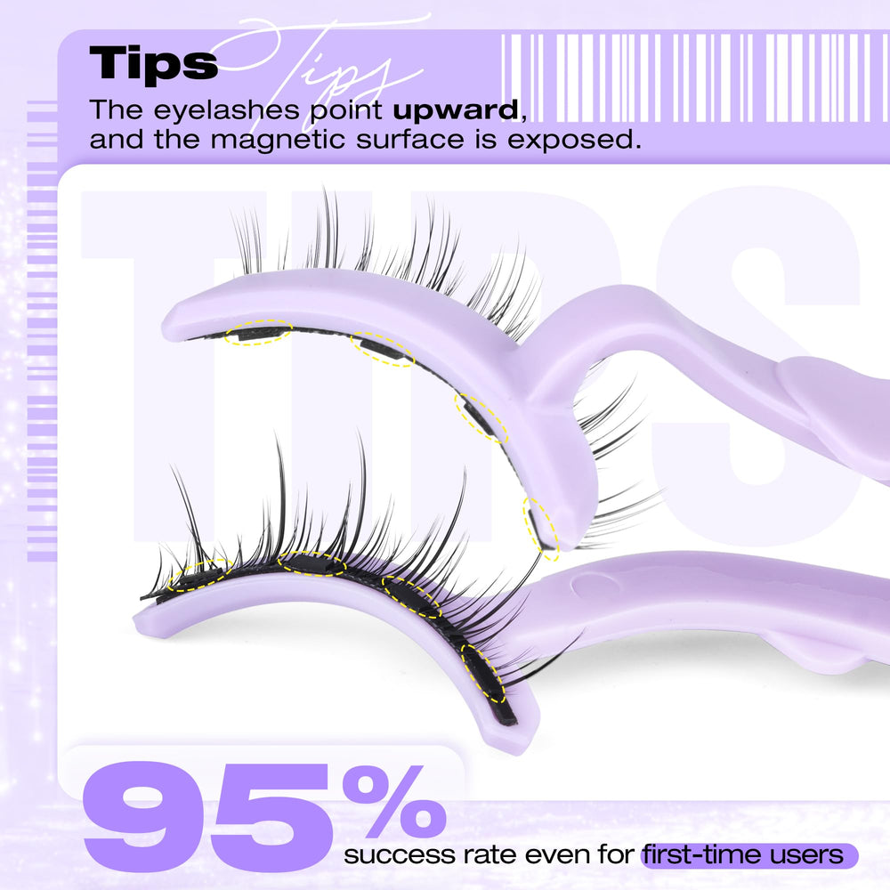 Lanflower easy removal via magnet separation without tugging.