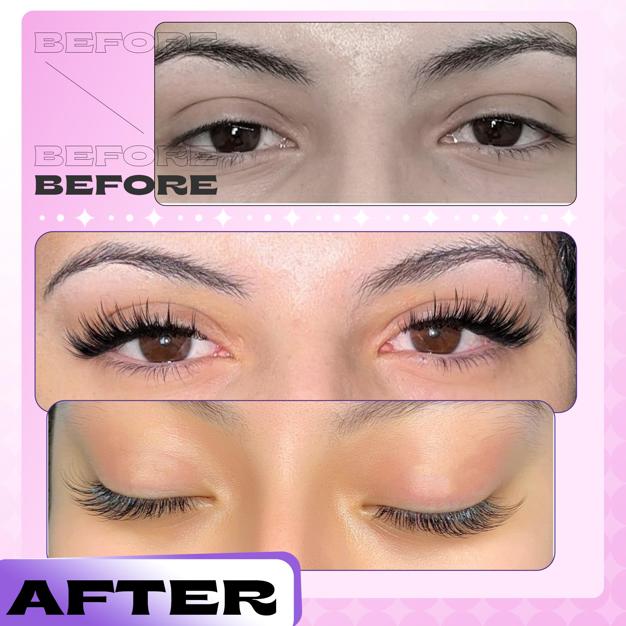 Lanflower magnetic lashes reusable up to 20 times with care.
