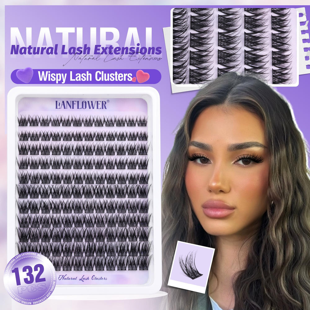 Lanflower precision lash tweezers for accurate placement and clean results.