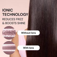 L'ANGE Axia HaloRing in action delivering quick drying and smoothing