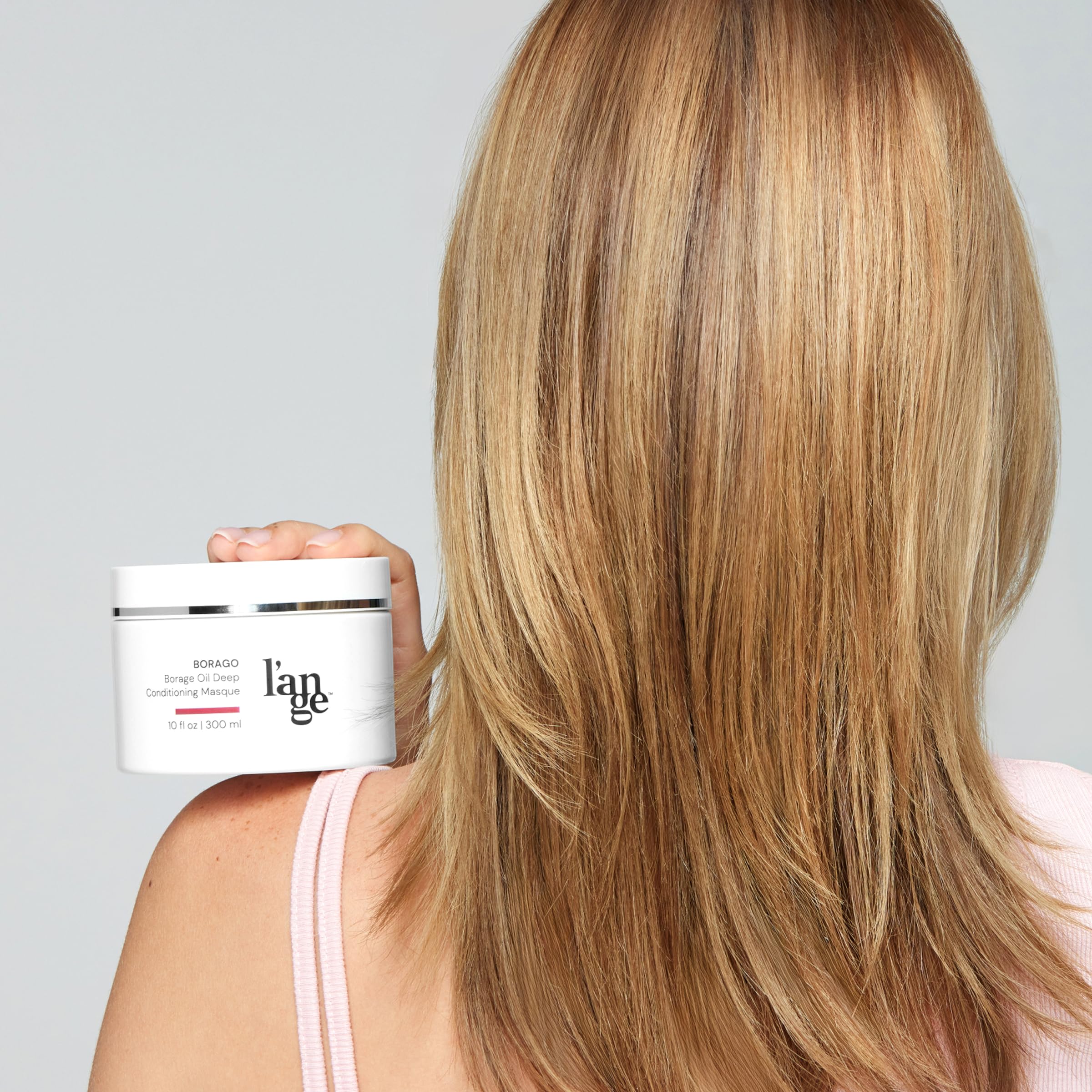 L'ANGE HAIR Borago Deep Conditioning Mask hair frizz-control in damp state