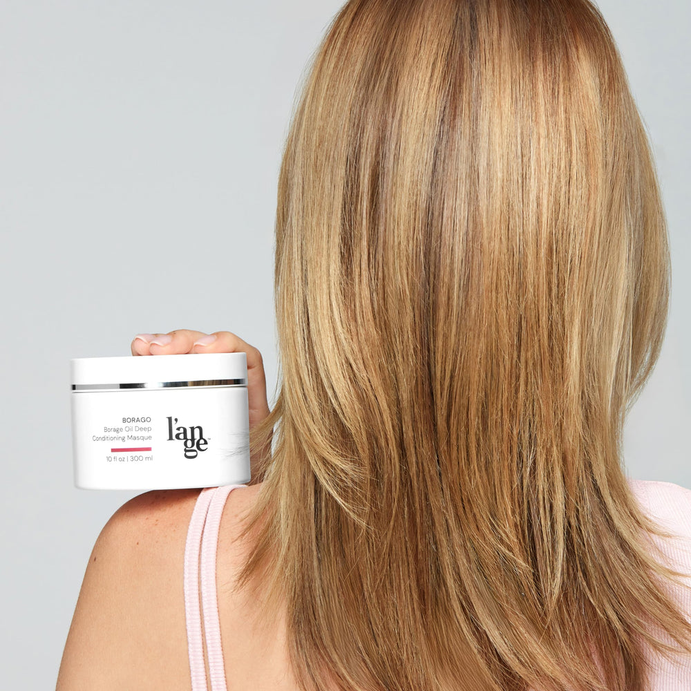 L'ANGE HAIR Borago Deep Conditioning Mask hair frizz-control in damp state