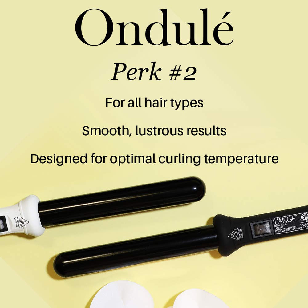L'ANGE HAIR 360° swivel cord for flexible styling movement.