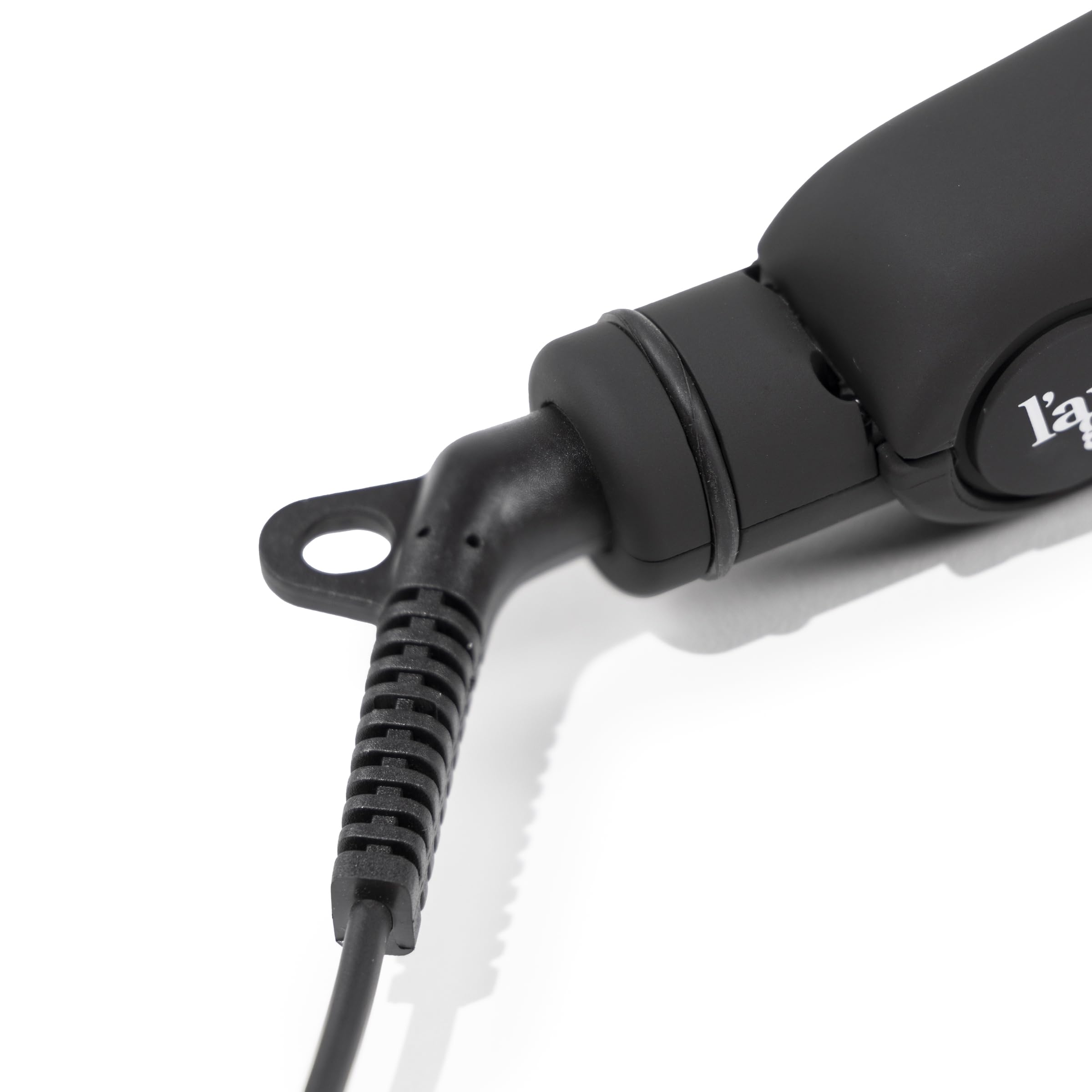 L'ANGE HAIR Aplatir 1-Inch Flat Iron ergonomic design fits comfortably in hand.