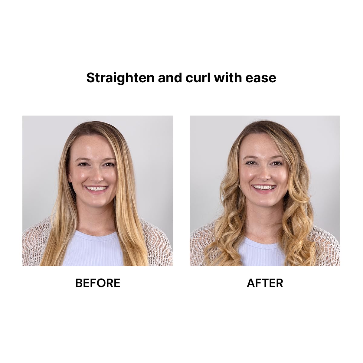 L'ANGE HAIR Aplatir 1-Inch Flat Iron with tourmaline-infused ceramic plates for shine.