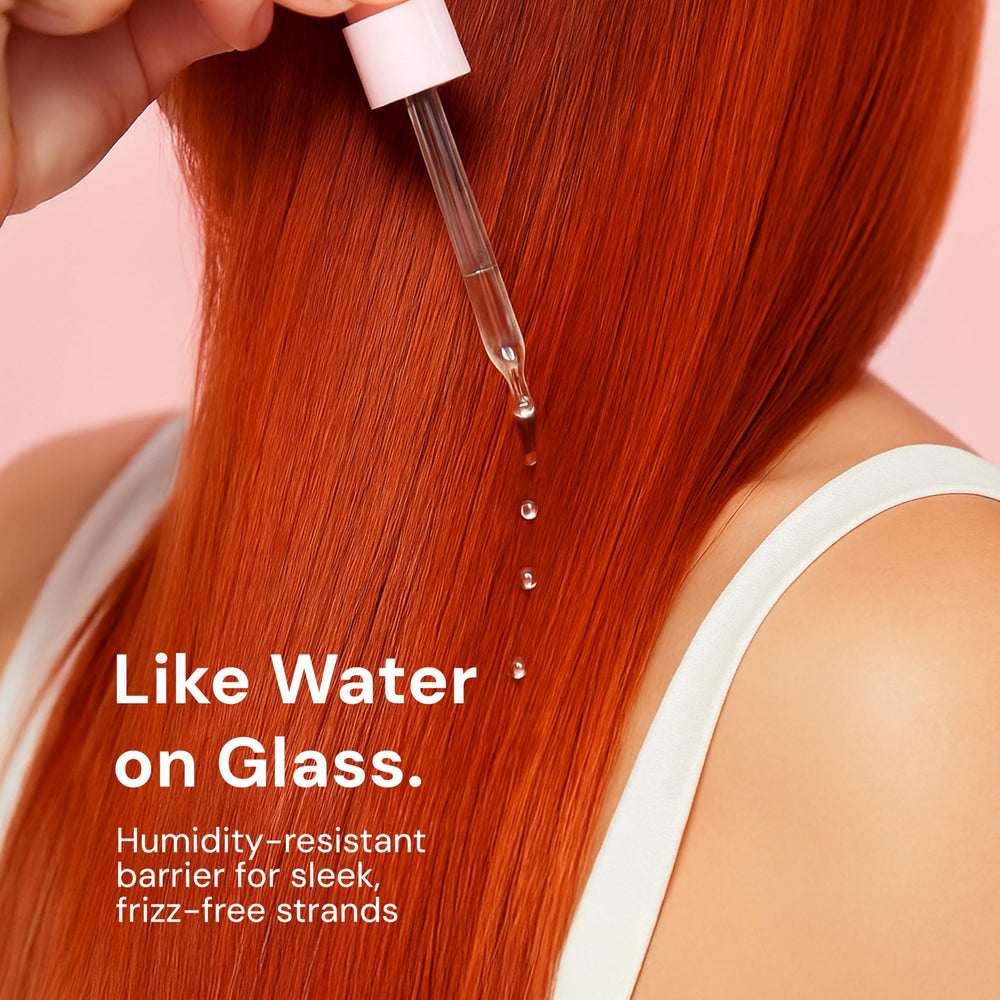 L'ANGE HAIR bottle with packaging, suggesting salon-quality results at home.