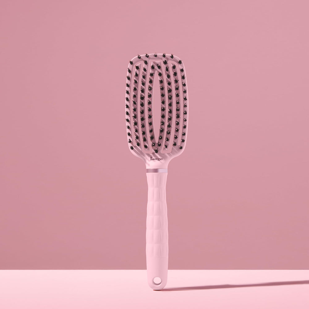 L'ANGE HAIR comfort-grip brush for daily detangling and easy handling.