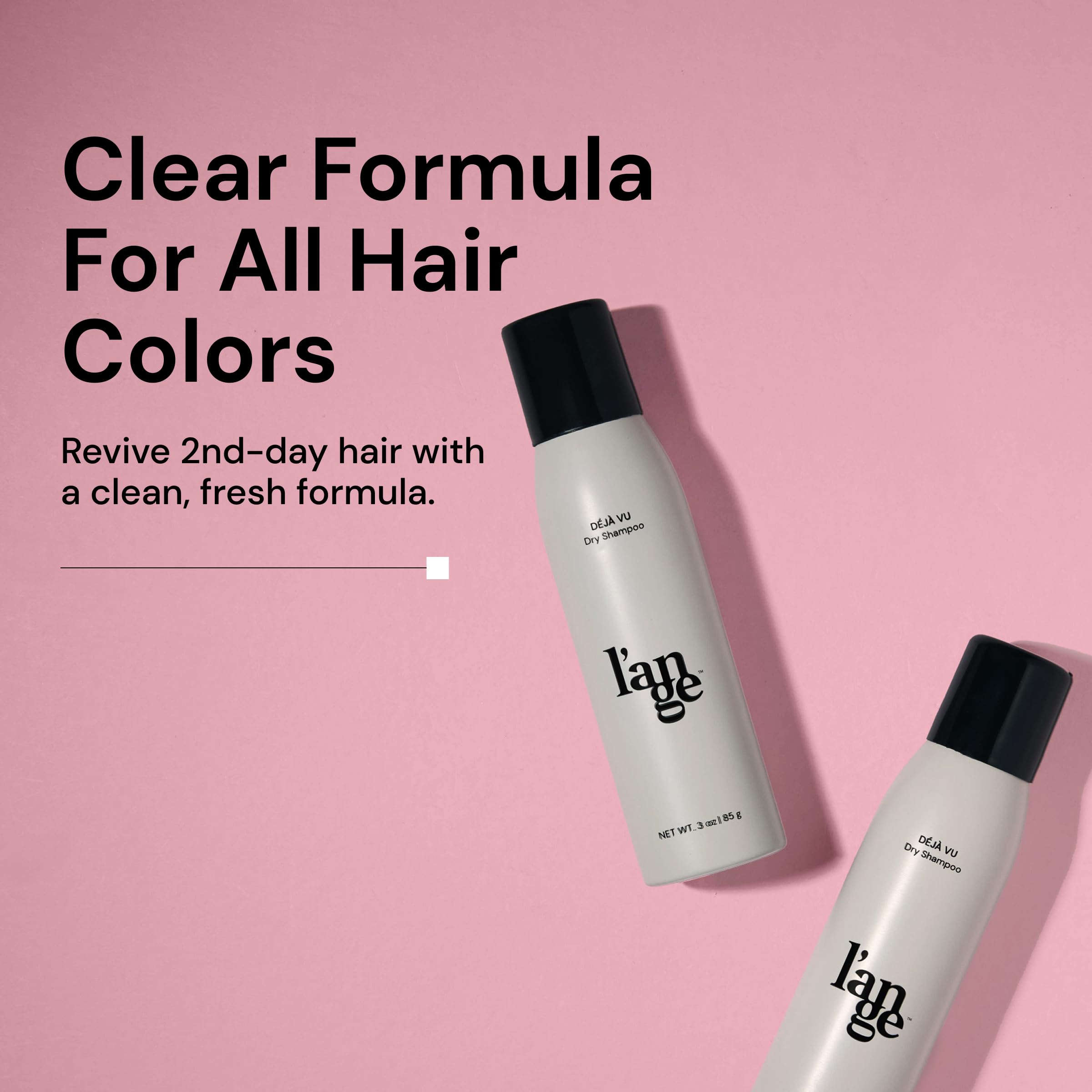 L'ANGE HAIR Deja Vu Dry Shampoo textura añade volumen visible