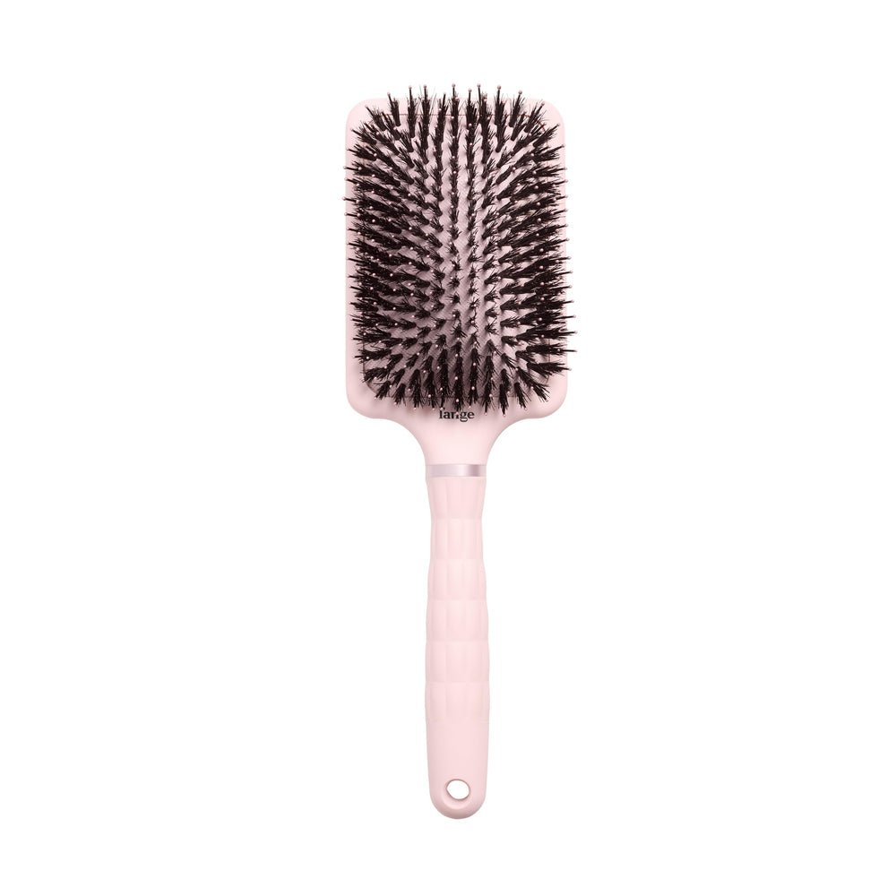 L'ANGE HAIR Paddle Brush enabling quick, selfie-ready styles with smooth, frizz-free results