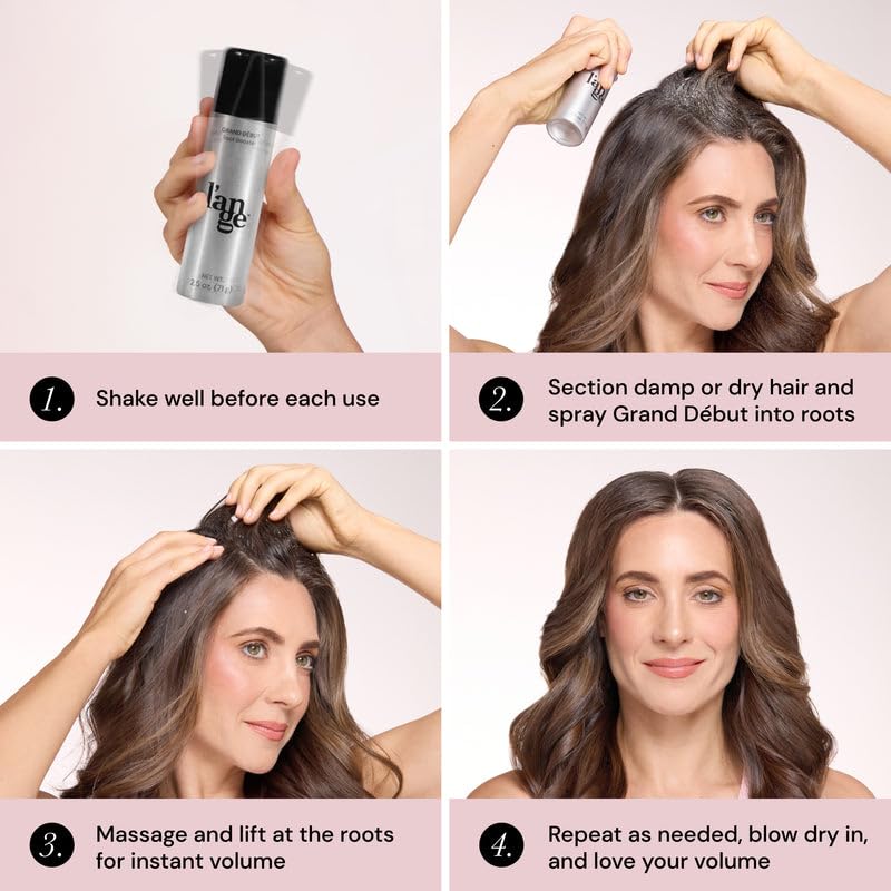 Volumen sin peso y sin residuo con Root Booster de L'ANGE HAIR
