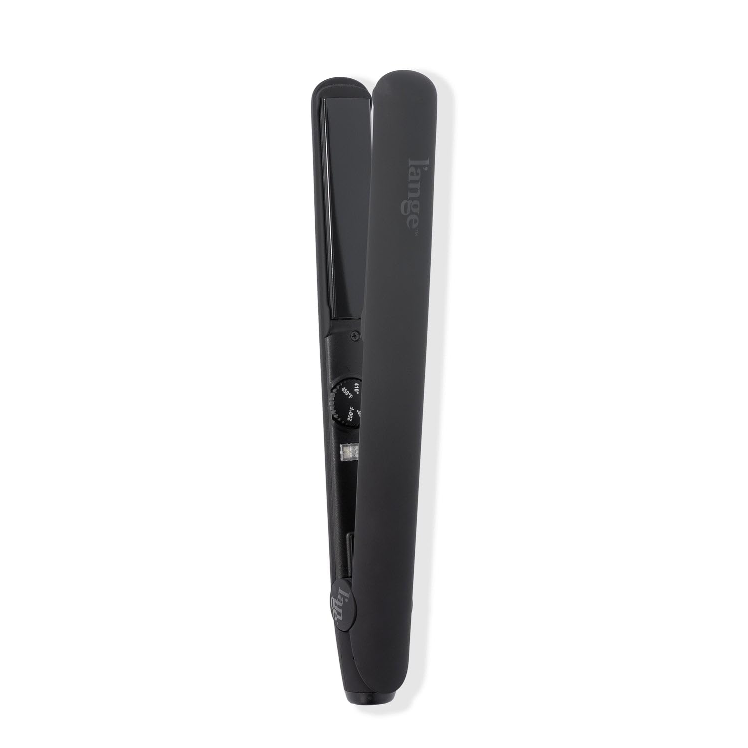 L'ANGE HAIR Le Ceramique flat iron front view for quick, even heat and smooth results.