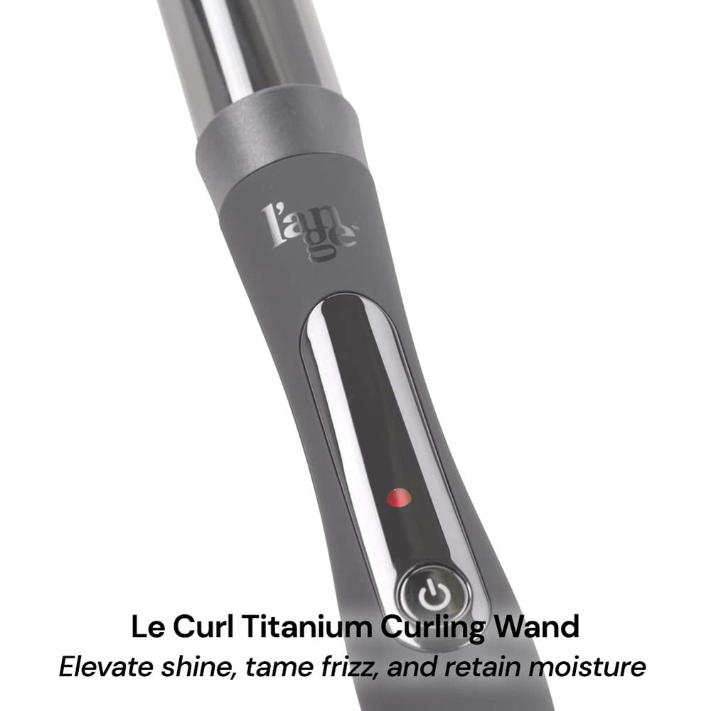 L'ANGE HAIR Le Curl 410°F heat setting for consistent results