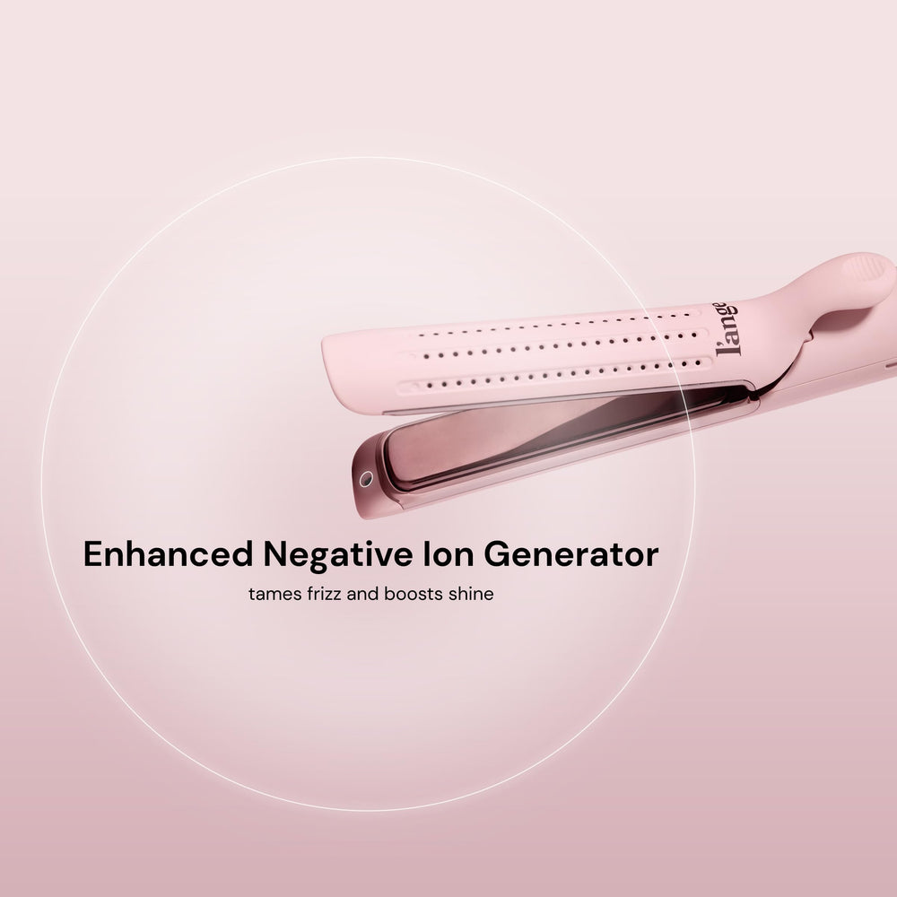 L'ANGE HAIR Le Duo Edge 360° Styler includes auto shut-off for peace of mind.
