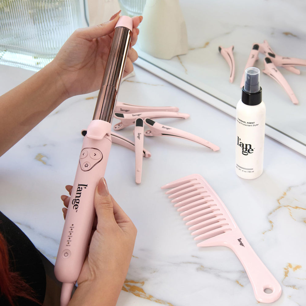 L'ANGE HAIR Le Pirouette push-button control for precise curl direction