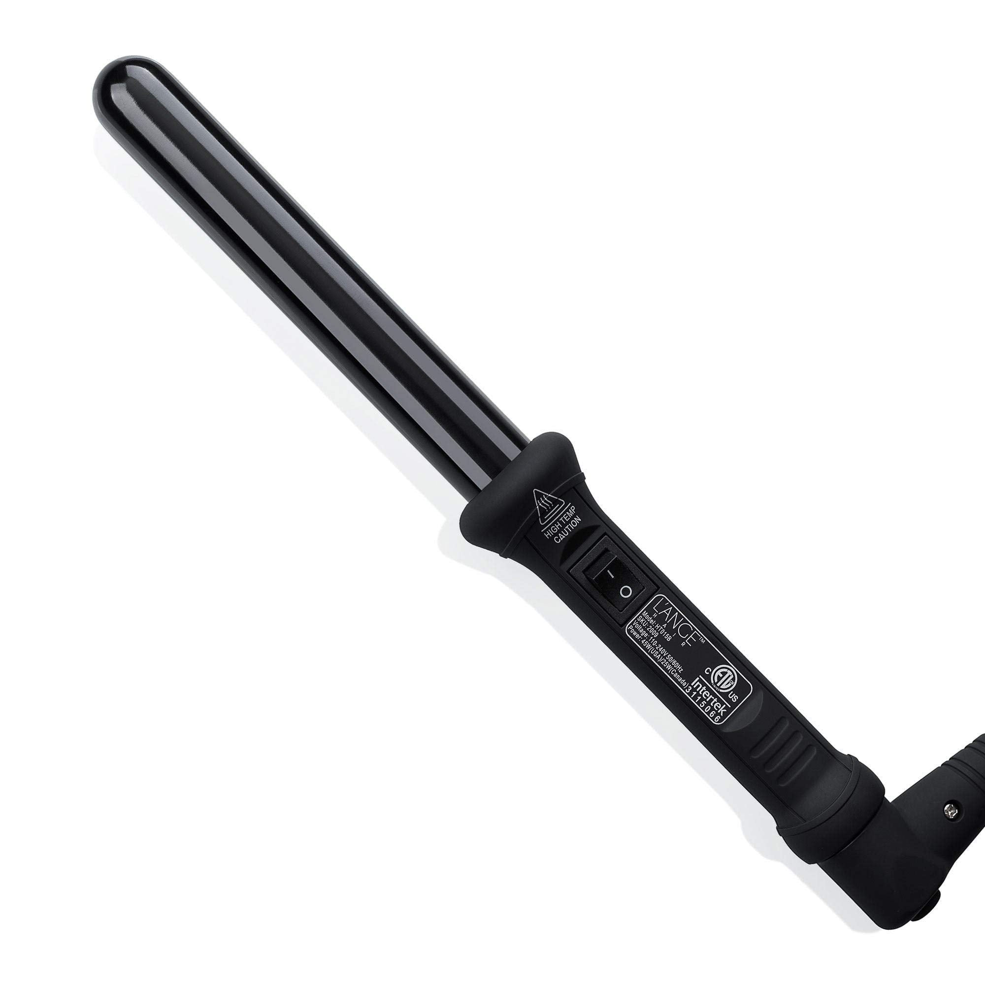 L'ANGE HAIR Ondulé 25mm barrel delivering defined curls with smooth shine.