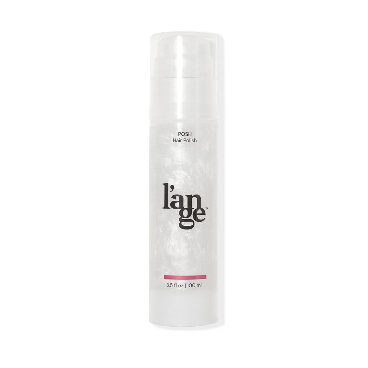 Lange Hair Posh Hair Polish bottle delivers a glossy shine for radiant hair