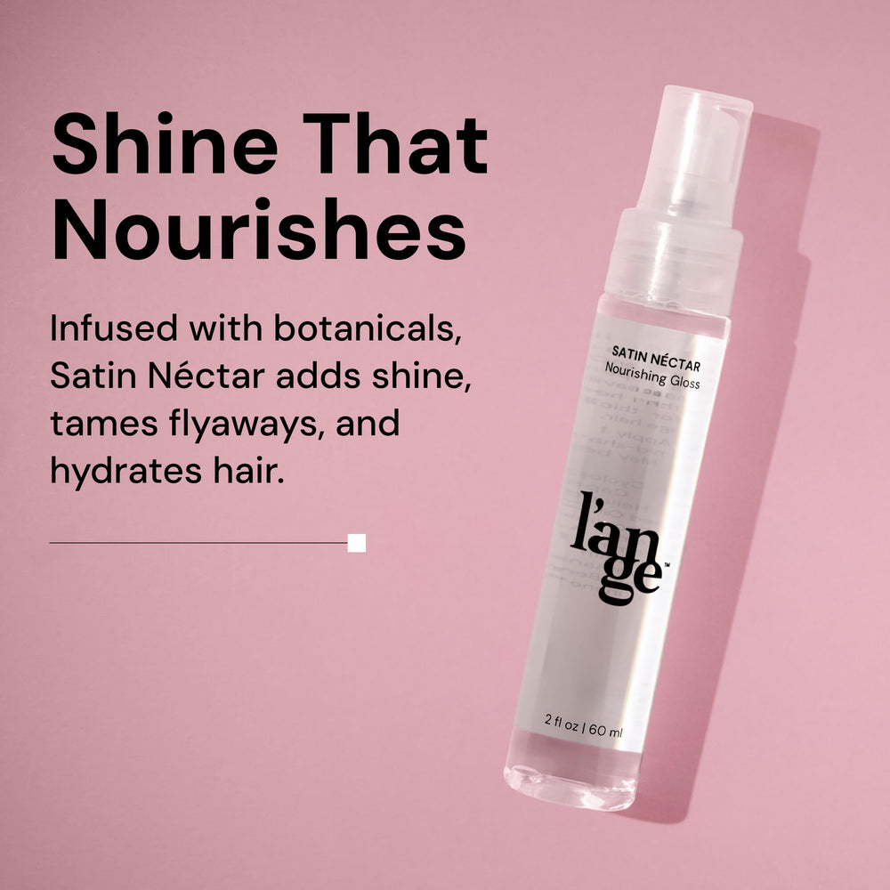 L'ANGE HAIR Satin Néctar: textura-brillo que mejora el aspecto del cabello.