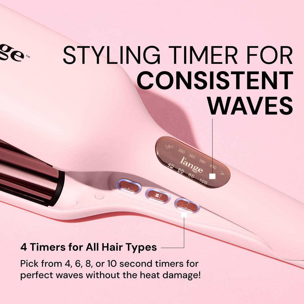 L'ANGE HAIR SculptWaver dual voltage enables travel-friendly styling worldwide.