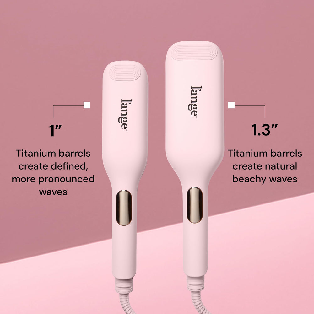 L'ANGE HAIR SculptWaver negative ion tech helps reduce frizz and seal cuticles.