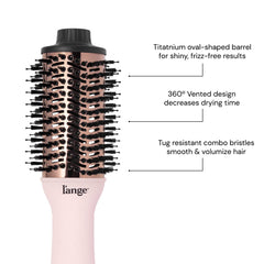L'ANGE HAIR Lange Volume creates a smooth, frizz-free finish with every pass.