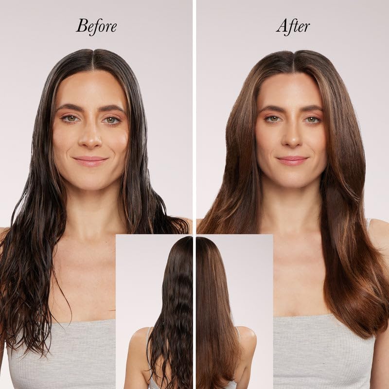L'ANGE HAIR Soleil dryer with heat concentrator attached for precision blowouts.