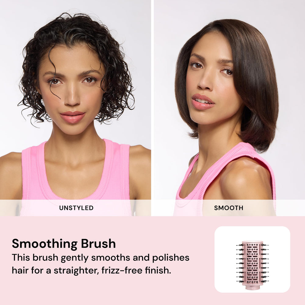 L'ANGE HAIR TurboStyle Coanda airflow wraps hair for smooth shaping.