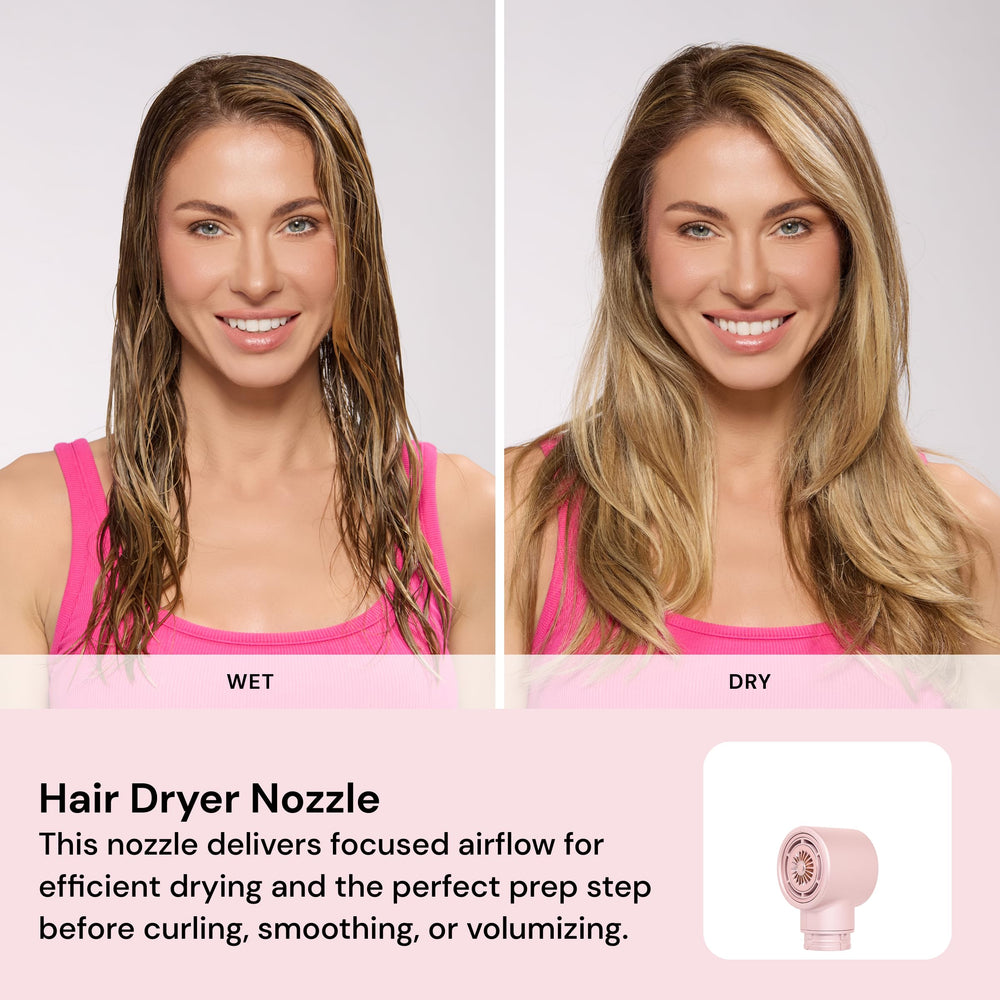 L'ANGE HAIR TurboStyle fast-drying motor speeds up styling sessions.