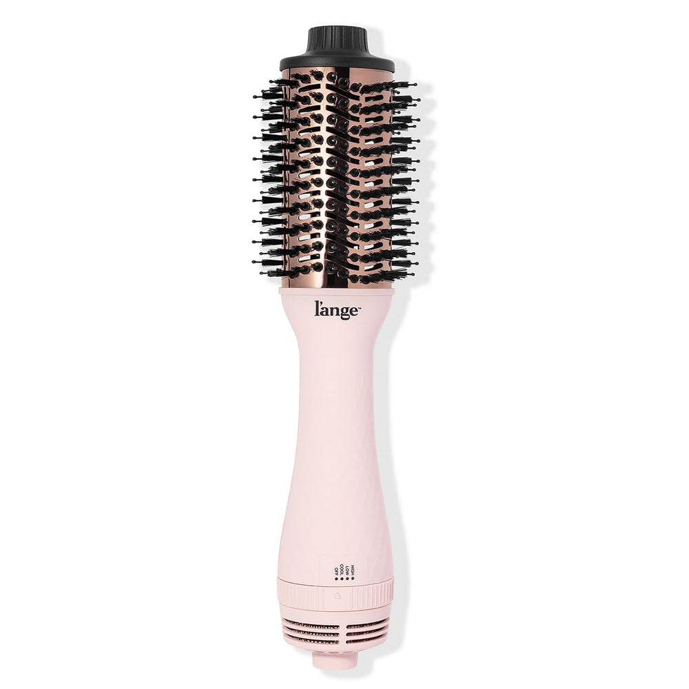 L'ANGE HAIR Lange Volume 2-in-1 with blush 60mm barrel for quick salon-style blowouts.