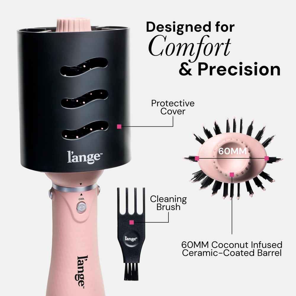 L'ANGE HAIR VolumeBoost fast-drying-motor for quicker styling sessions.