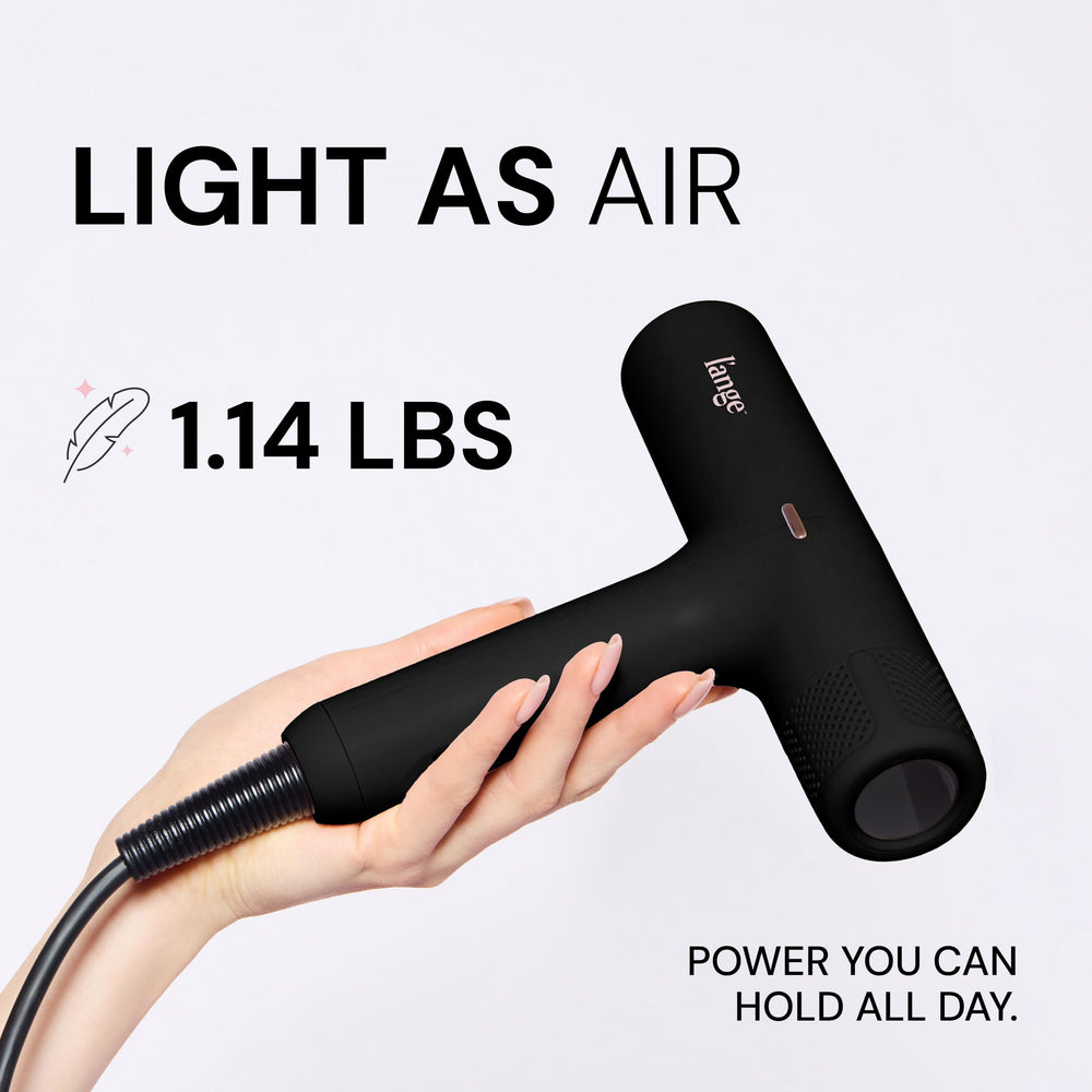 L'ANGE HAIR HauteAir magnetic attachments enable quick, versatile styling.