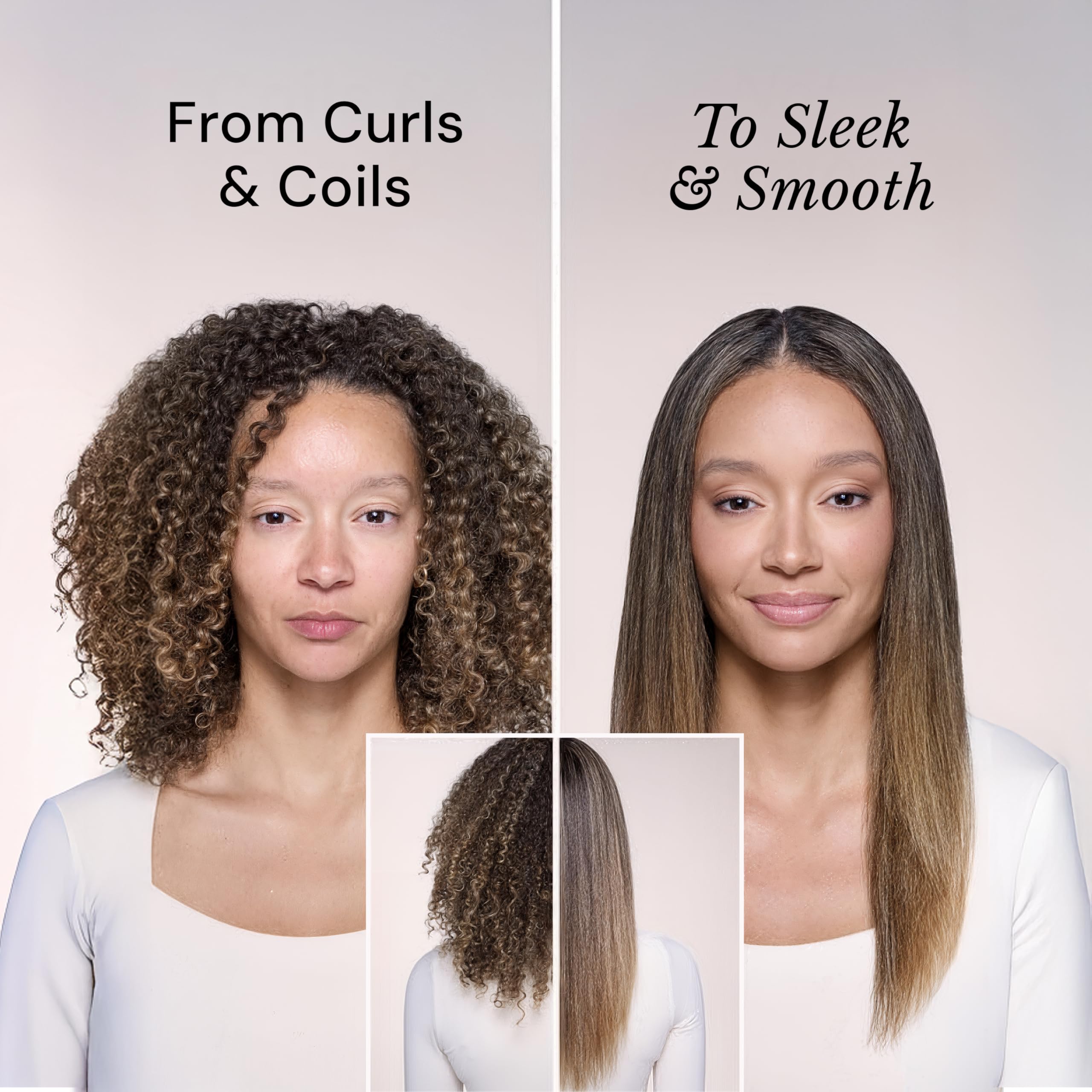 L'ANGE HAIR Smooth It adds natural volume and movement to the style.