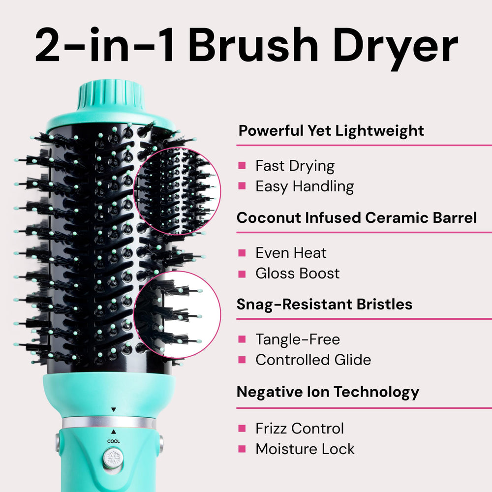L'ANGE VolumeBoost dual heat settings and cool shot tailored to your hair.