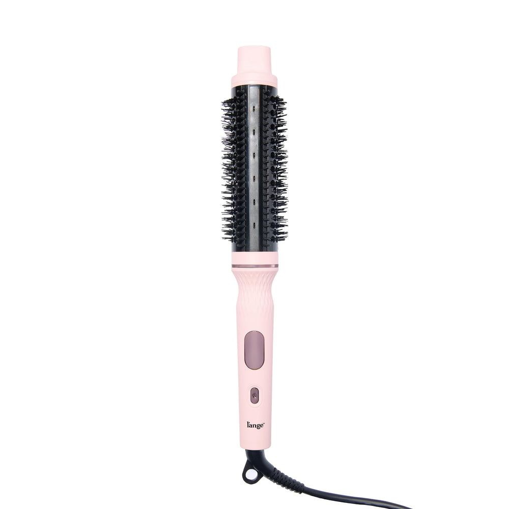 L'ANGE HAIR GlamWave front view shows infrared heat for gentle styling