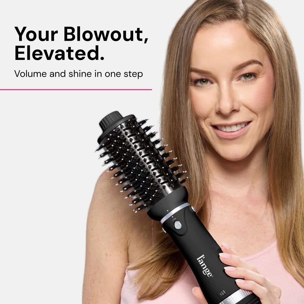 L'ANGE HAIR VolumeBoost cool shot helps set and seal your style.