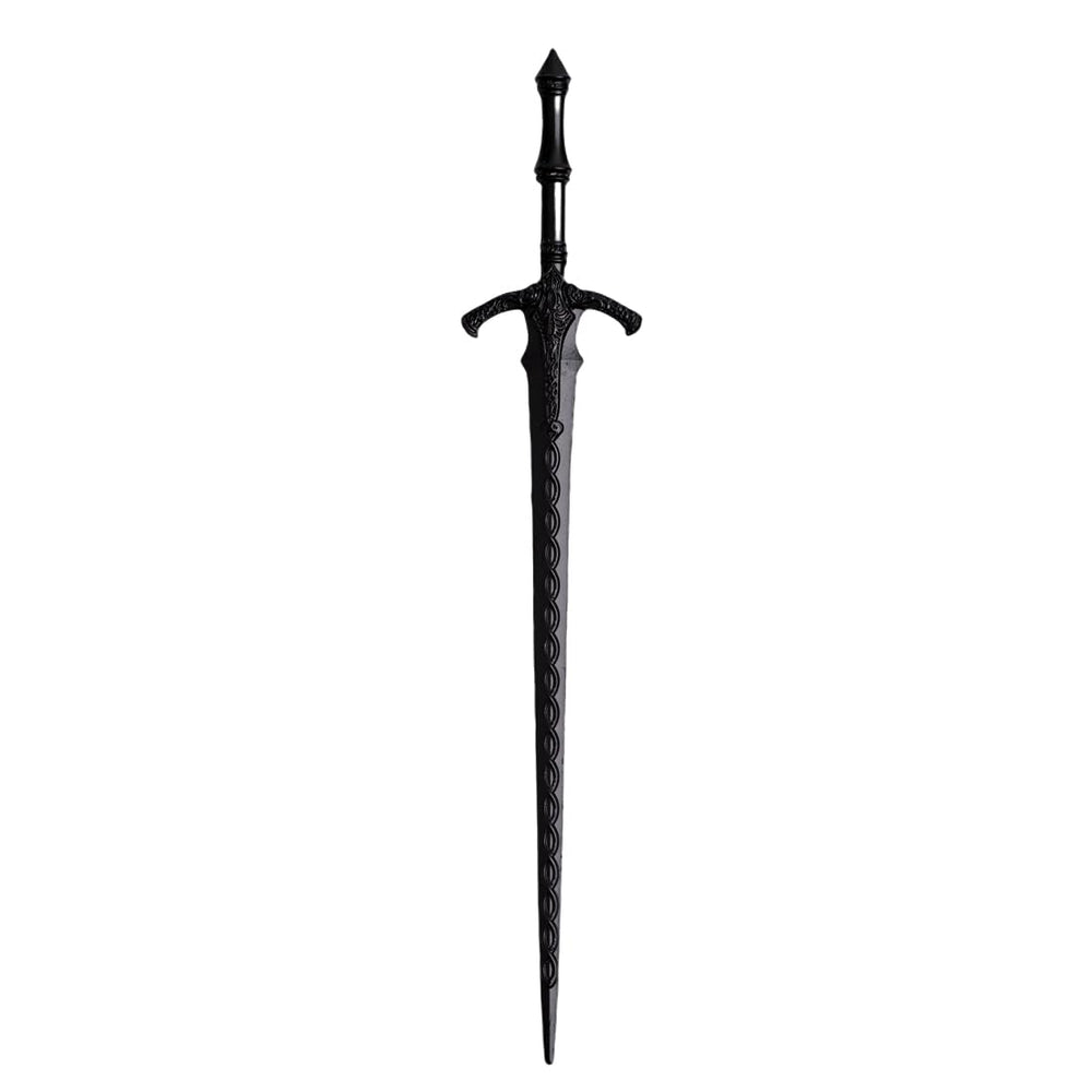 LANGHONG Viking hair sticks side view shows knot details and Gothic style.
