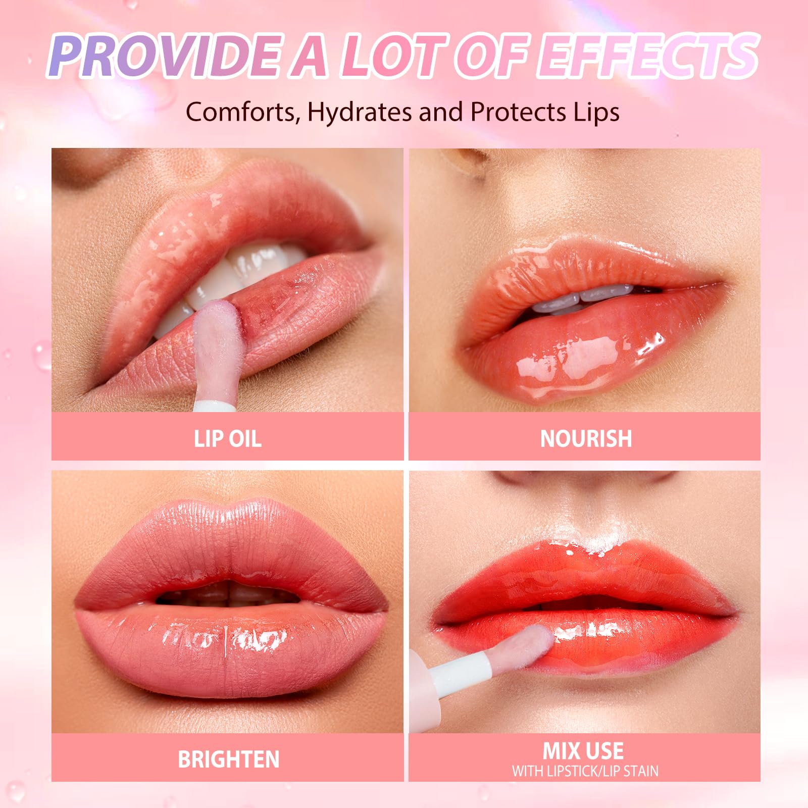 Langmanni Aceite Labial Fruta Coco, toque tropical para labios nutridos.