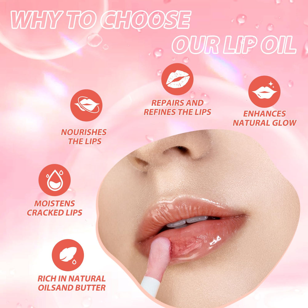 Langmanni Aceite Labial Regalo Perfecto para amigas y fiestas.