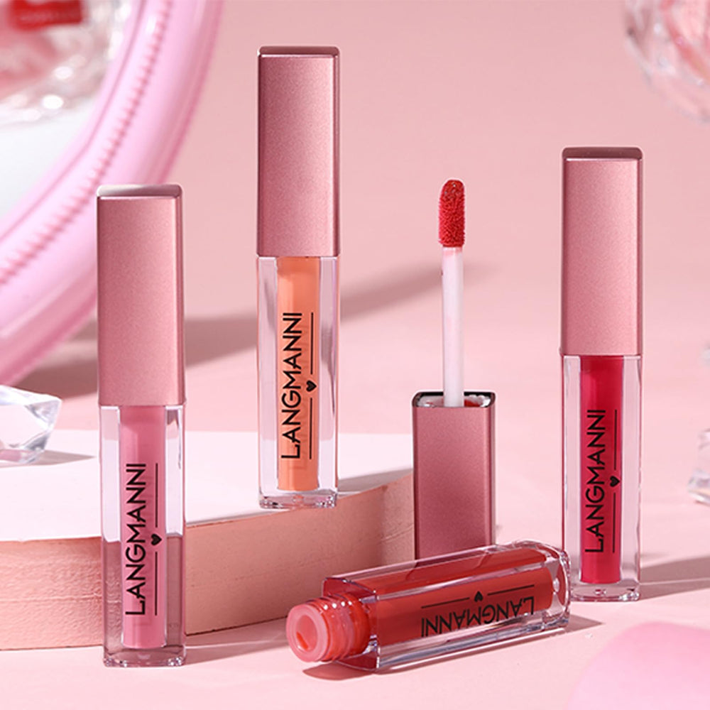 LANGMANNI brillo labial tono audaz para verano