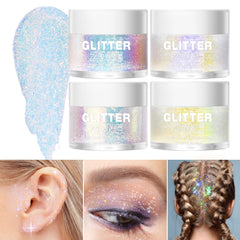 LANGMANNI glitter gel body shine enhances festival looks under lights