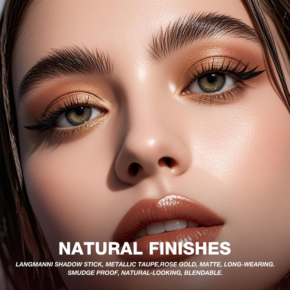 Langmanni shades layered to add depth and dimension.