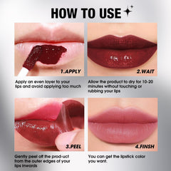 LANGMANNI Nude Pink lip liner application shows clean edges and even fill.