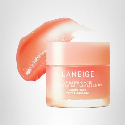 LANEIGE Creamy texture close-up emphasizing comfortable overnight wear.