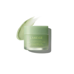 LANEIGE Lip Sleeping Mask Matcha Bubble Tea jar for overnight hydration.
