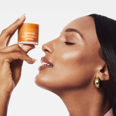 LANEIGE Lip Sleeping Mask Pumpkin Pie murumuru butter illustrated as deep moisture boost