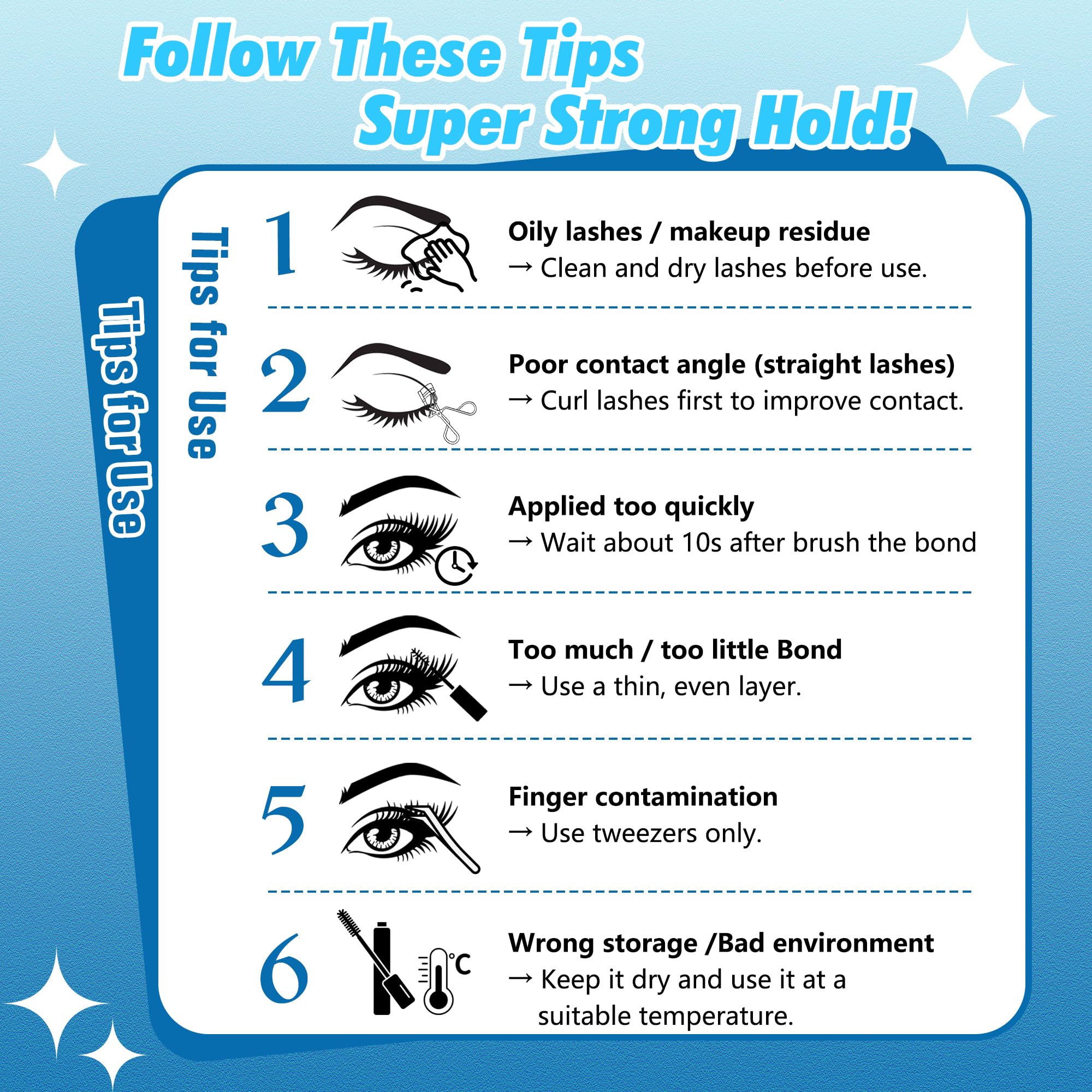 LANKIZ overnight-wear lash cluster glue enables secure clusters through sleep