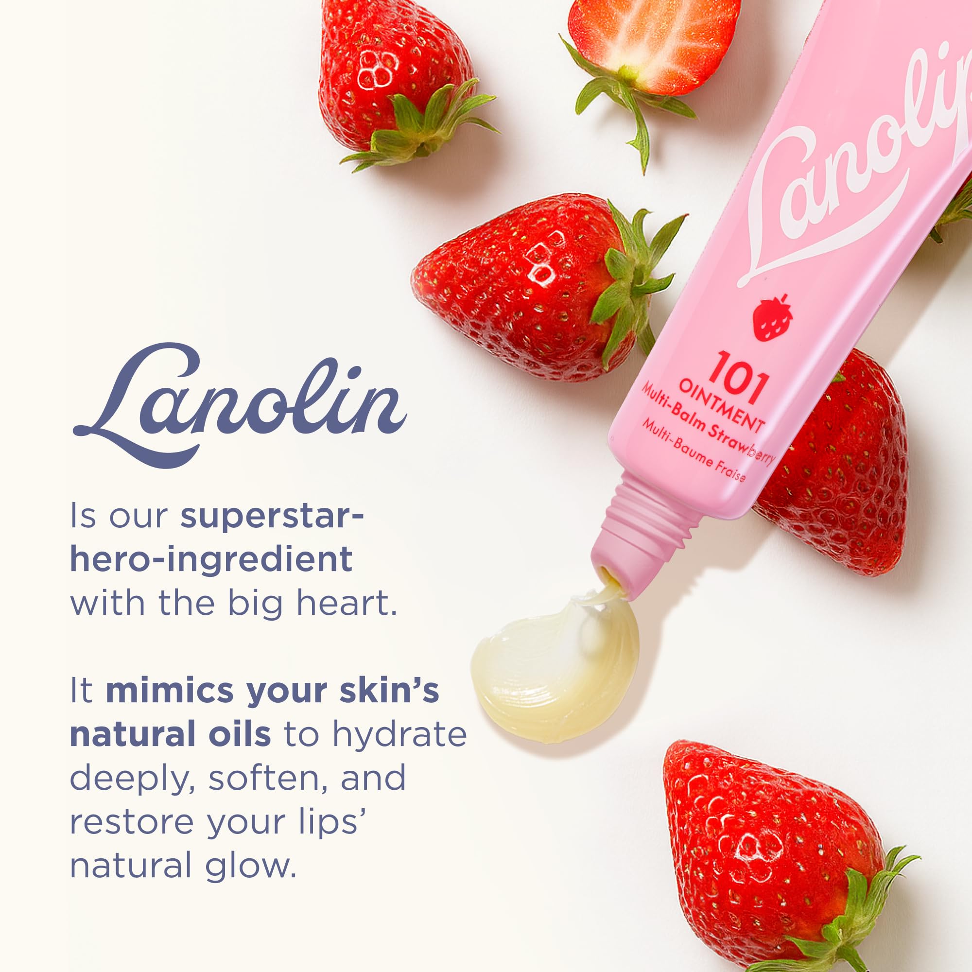 Lanolips 101 ungüento con lanolina austral.